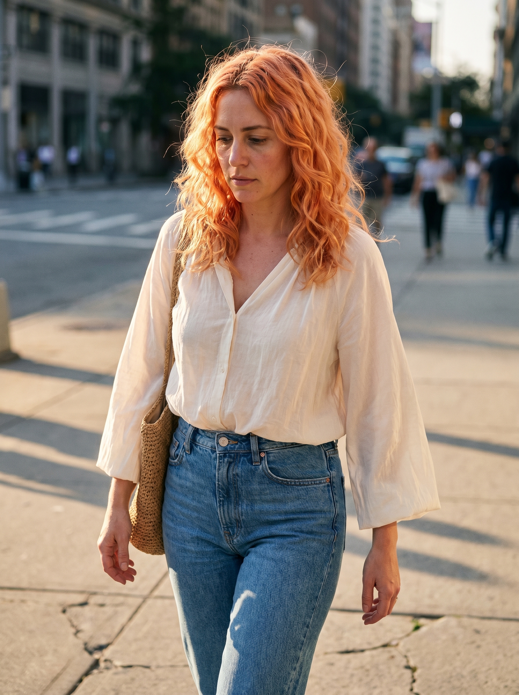 The Botticelli Crop with Apricot Crush — summer curly hairstyles 2026 inspiration