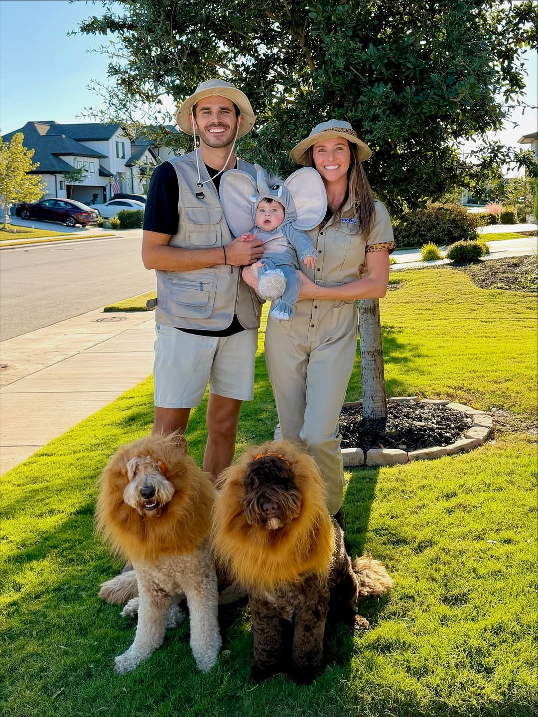 Adorable Safari Family Halloween Costume