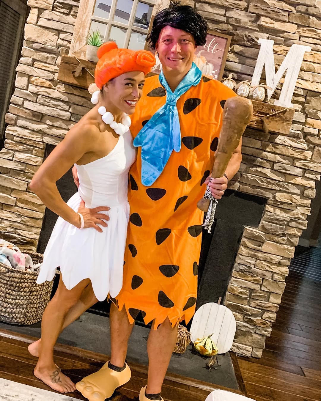 Bedrock Couple's Halloween Costumes