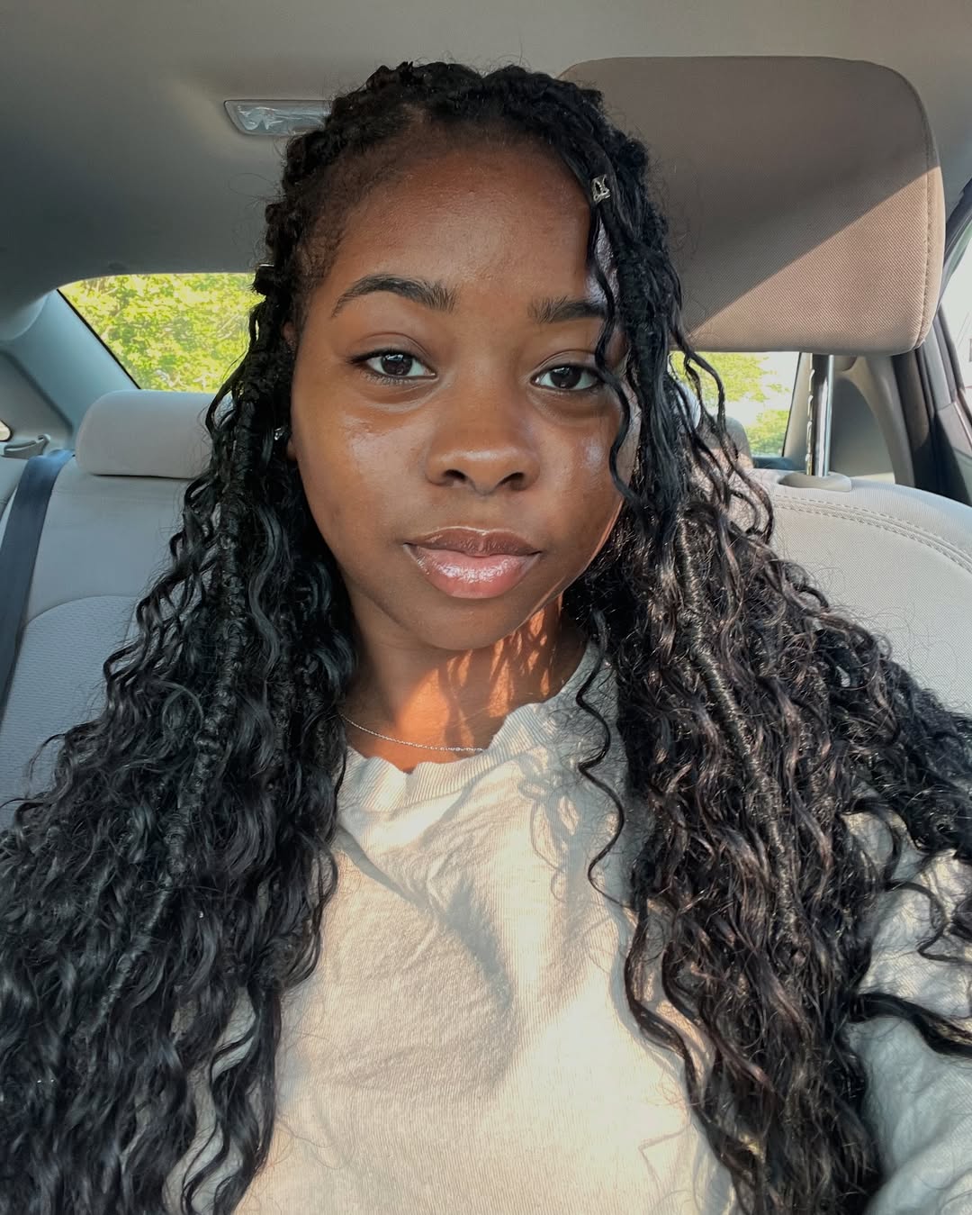 Boho Faux Locs With Face-Framing Waves