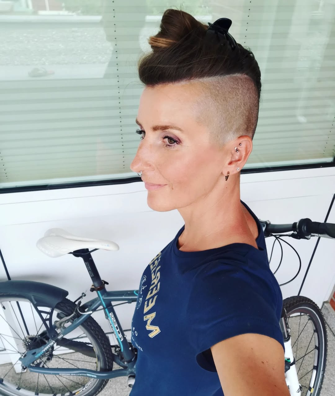 Bold Undercut With Textured Top Knot