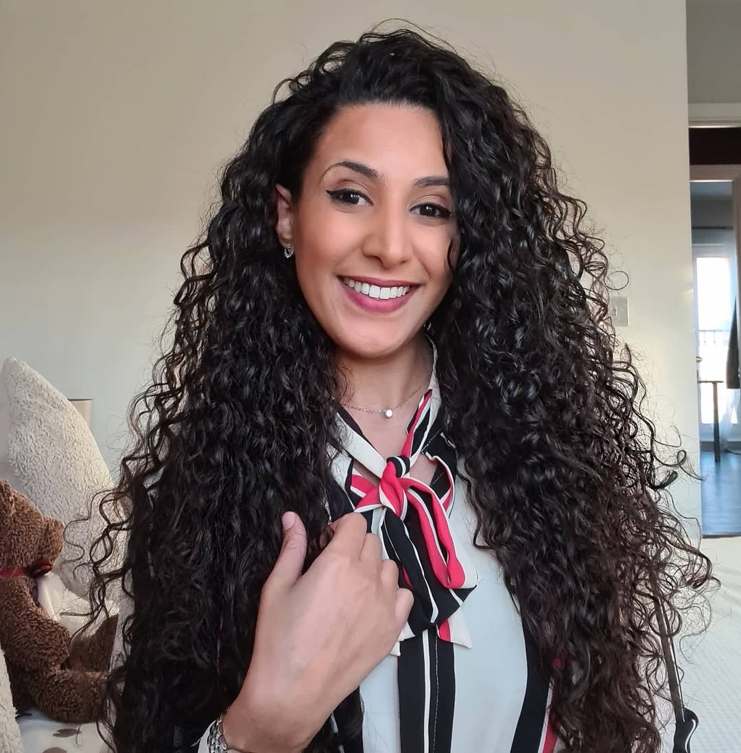 Bouncy Voluminous Long Dark Curly Layers