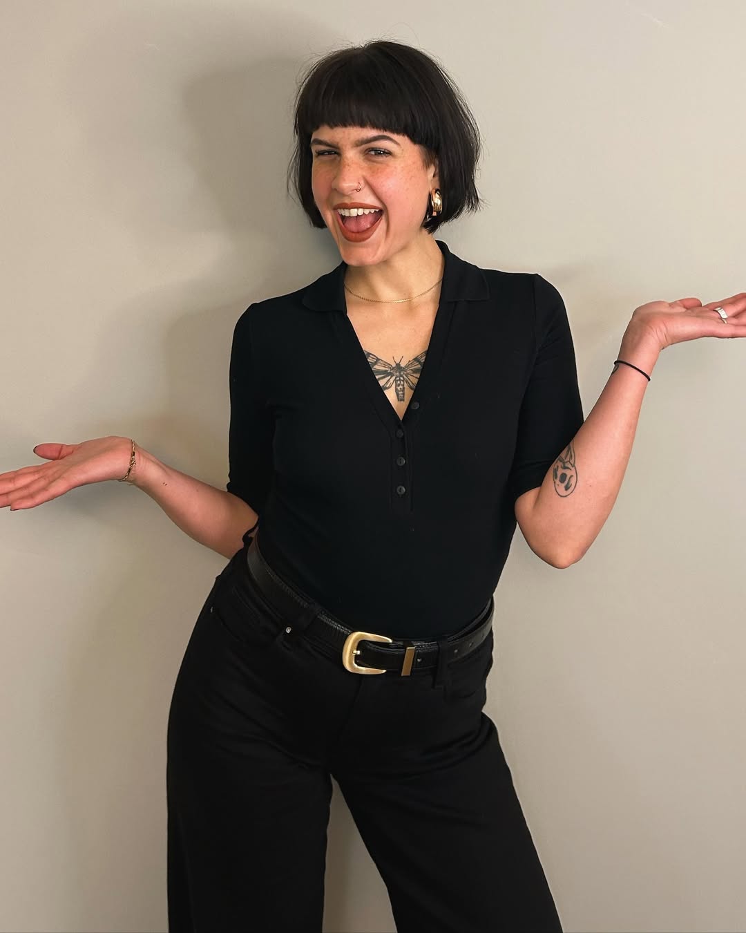 Choppy Bob with Full Micro Bangs