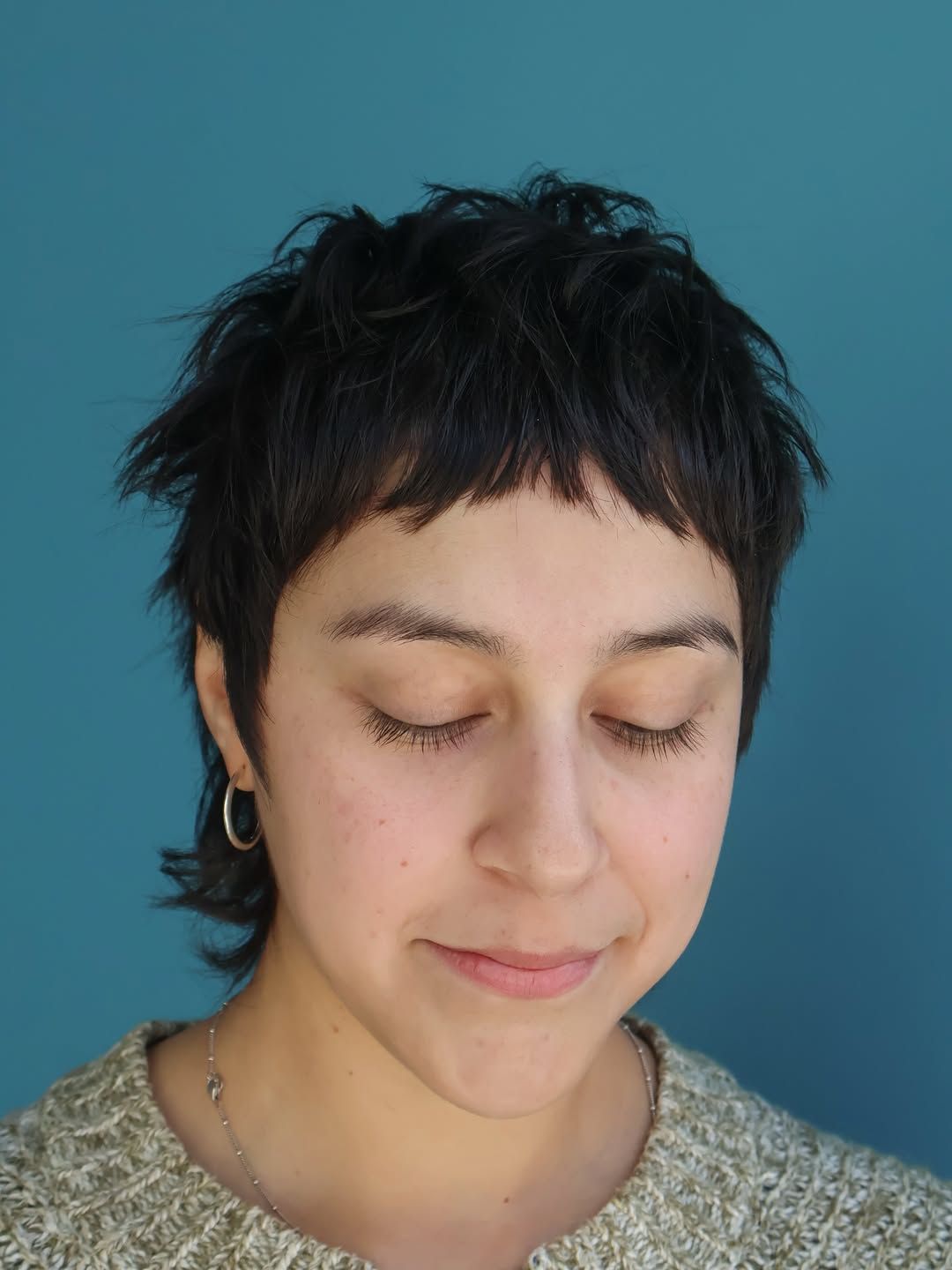 Choppy Pixie Cut With Wispy Micro Bangs