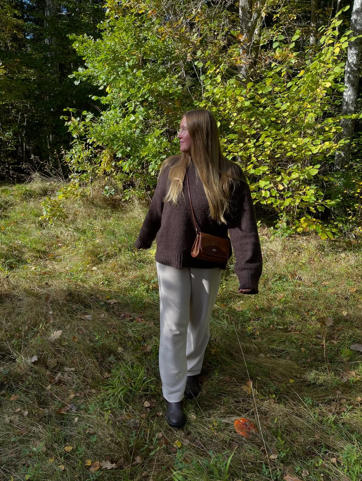 Cozy Knit And Cream Trouser Forest Walk
