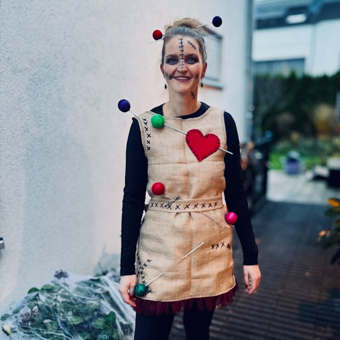 Creepy Voodoo Doll Halloween Costume