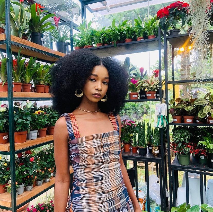 Defined Voluminous Type 4C Afro Puff