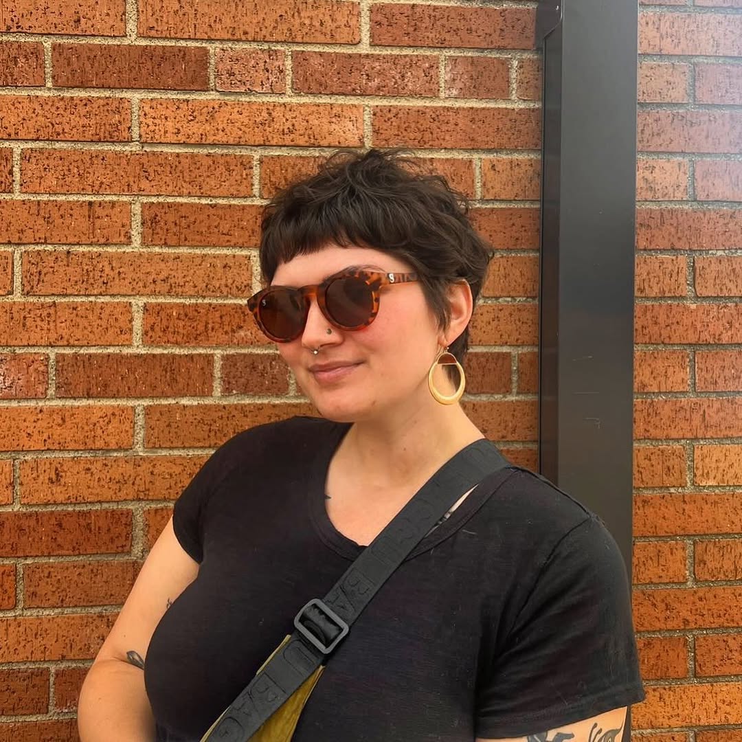 Edgy Textured Pixie With Piecey Bangs