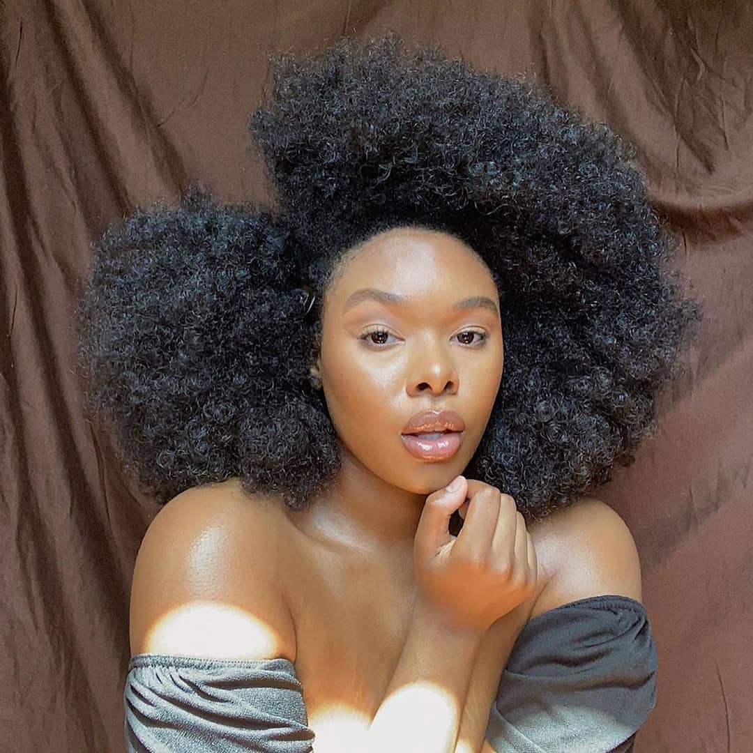 Gorgeous Voluminous 4C Afro on Healthy Natural Hair