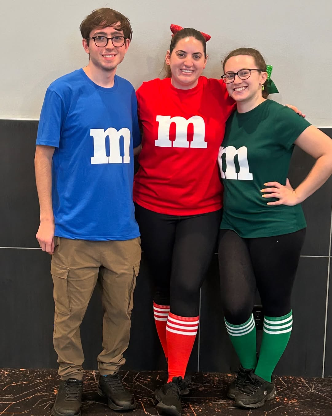 Group M&M Costume T-Shirt Trio
