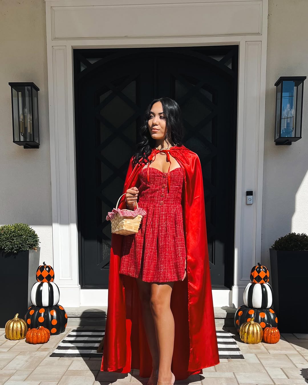 Little Red Riding Hood Themed Halloween Costume