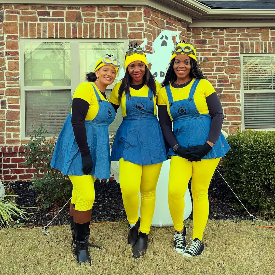 Minion Inspired Trio Halloween Costume Fun