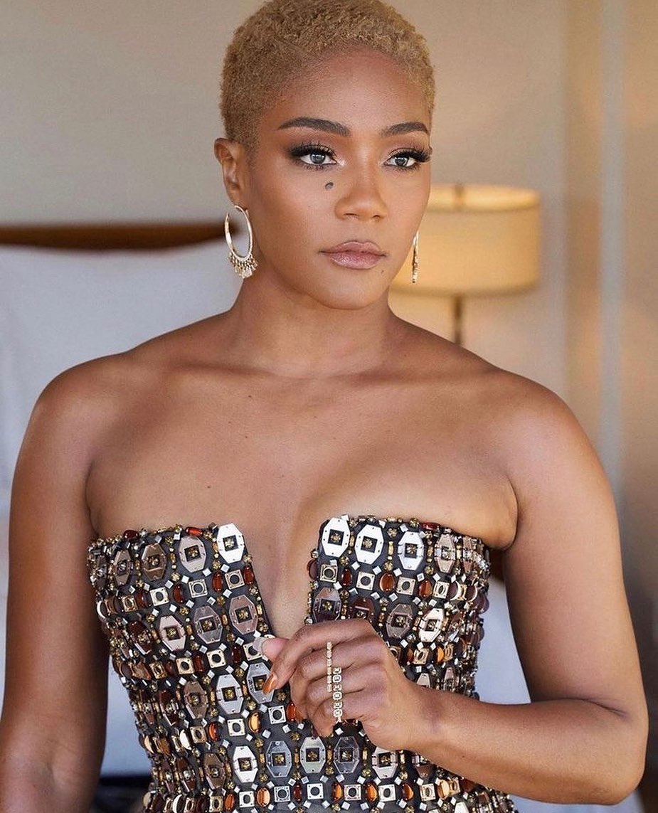 Platinum Buzz Cut For Black Hair