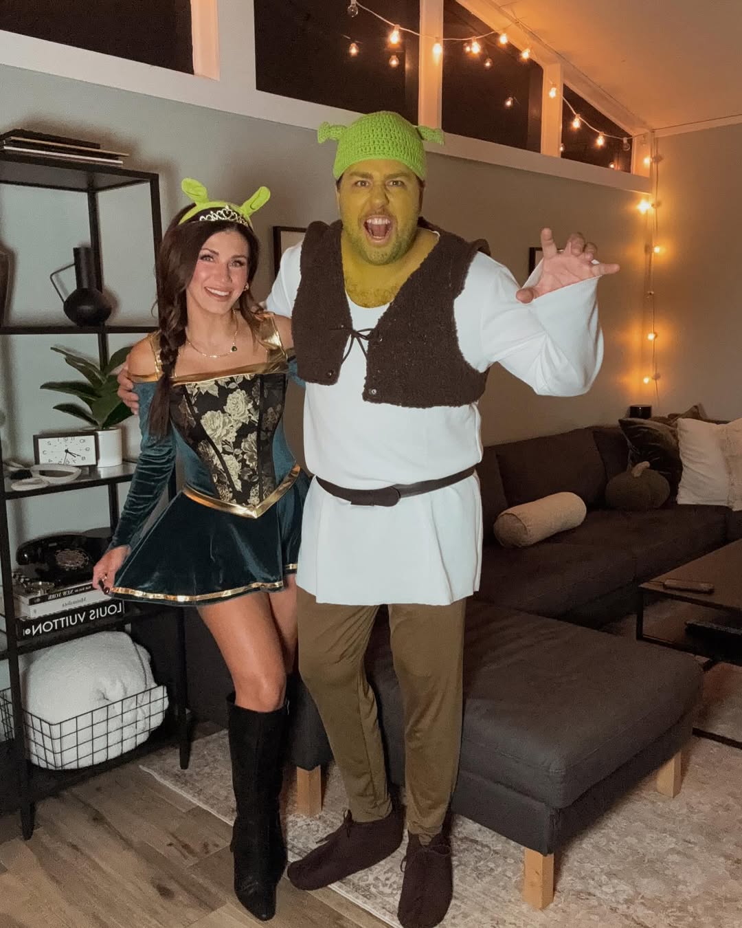 Shrek and Princess Fiona Couples Costume