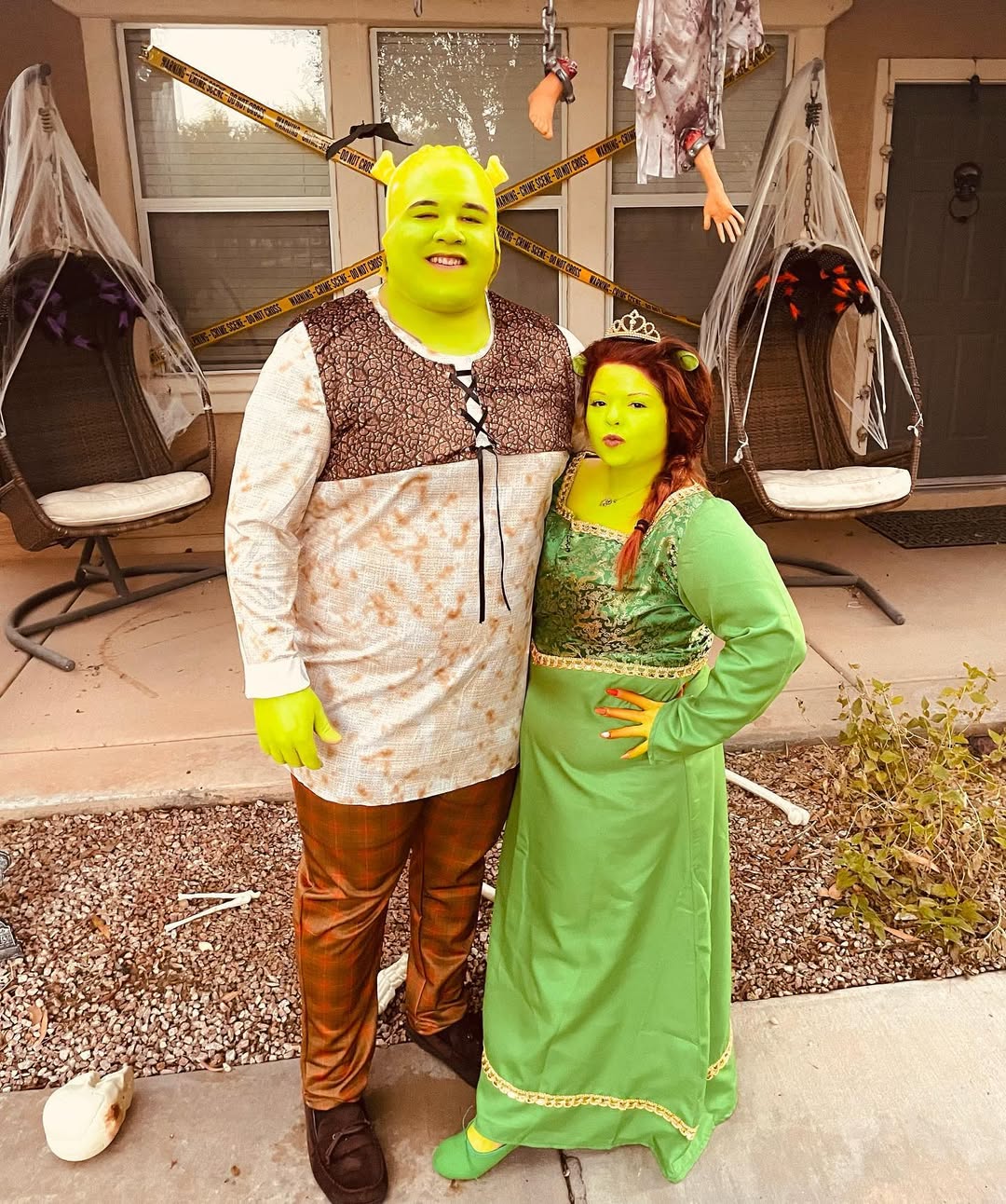 Shrek and Princess Fiona Couples Halloween Costume