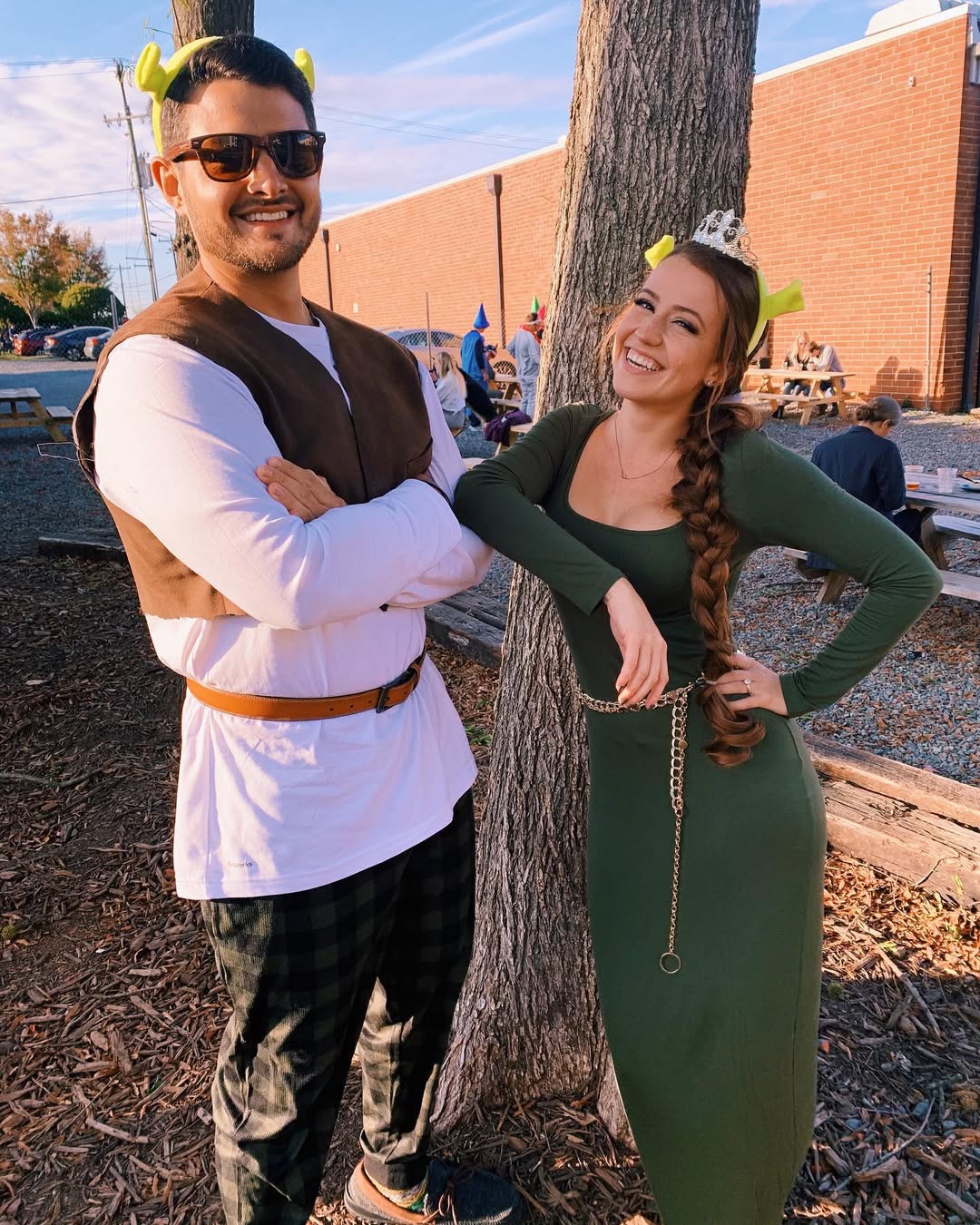 Shrek and Princess Fiona Couples Halloween Costume