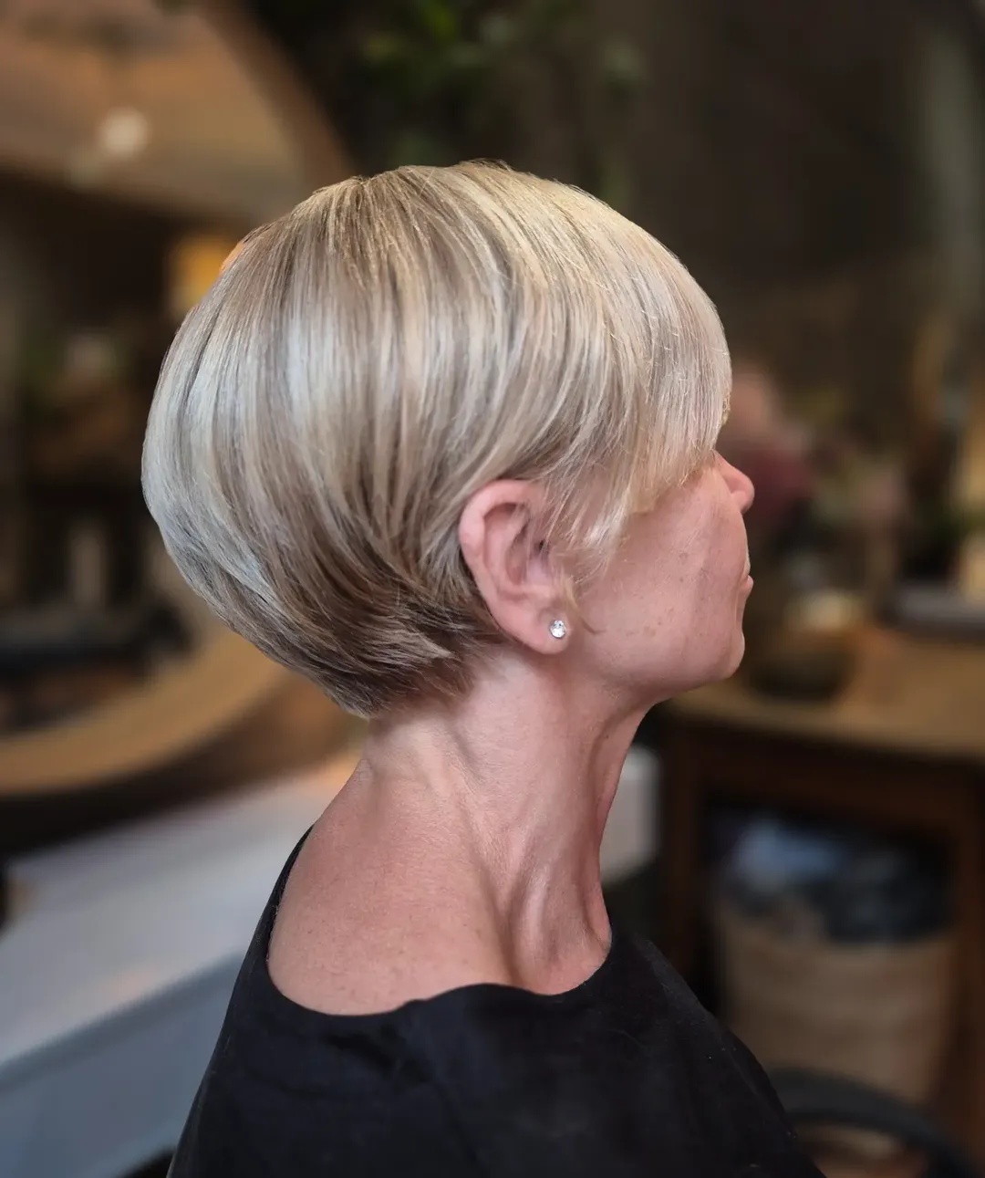 Soft Blonde Pixie With Face-Framing Layers