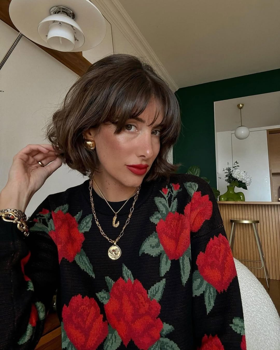 Sophisticated French Bob With Wispy Bangs