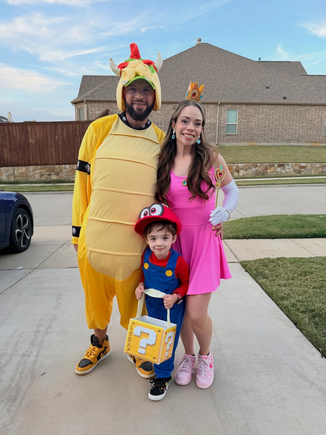 Super Mario Trio Halloween Costume Fun