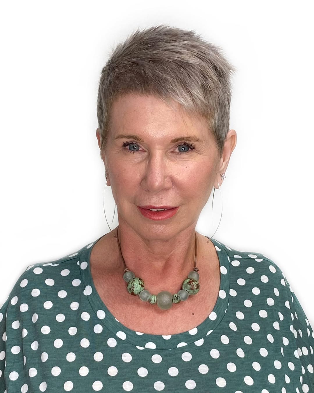 Textured Gray Pixie Cut
