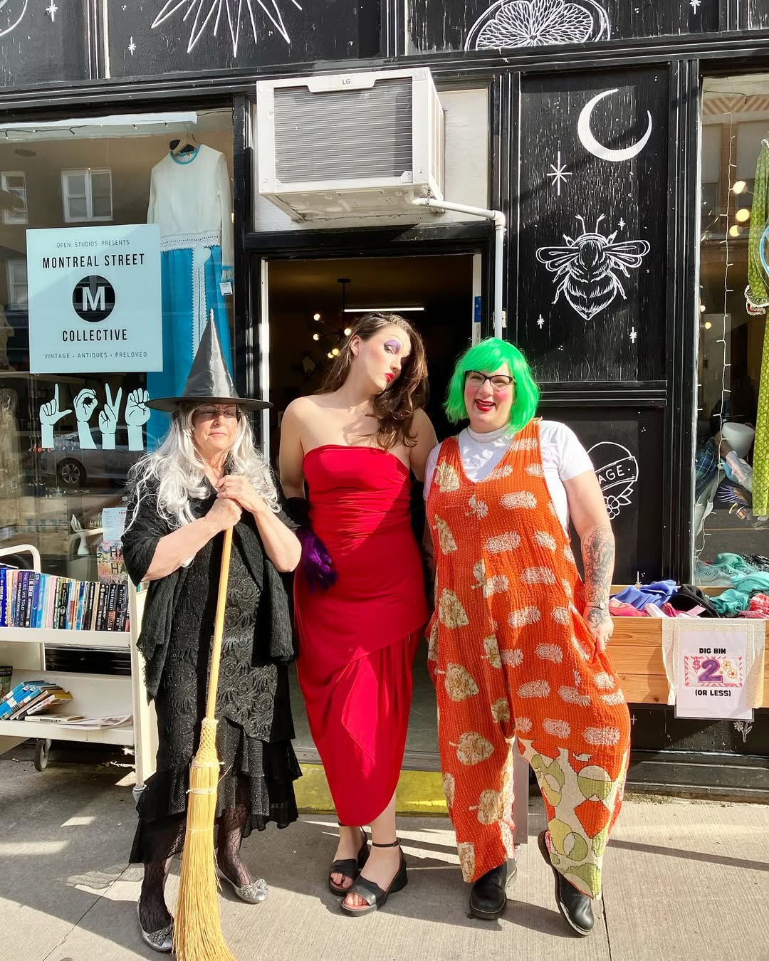 Three Women's Halloween Costume Trio