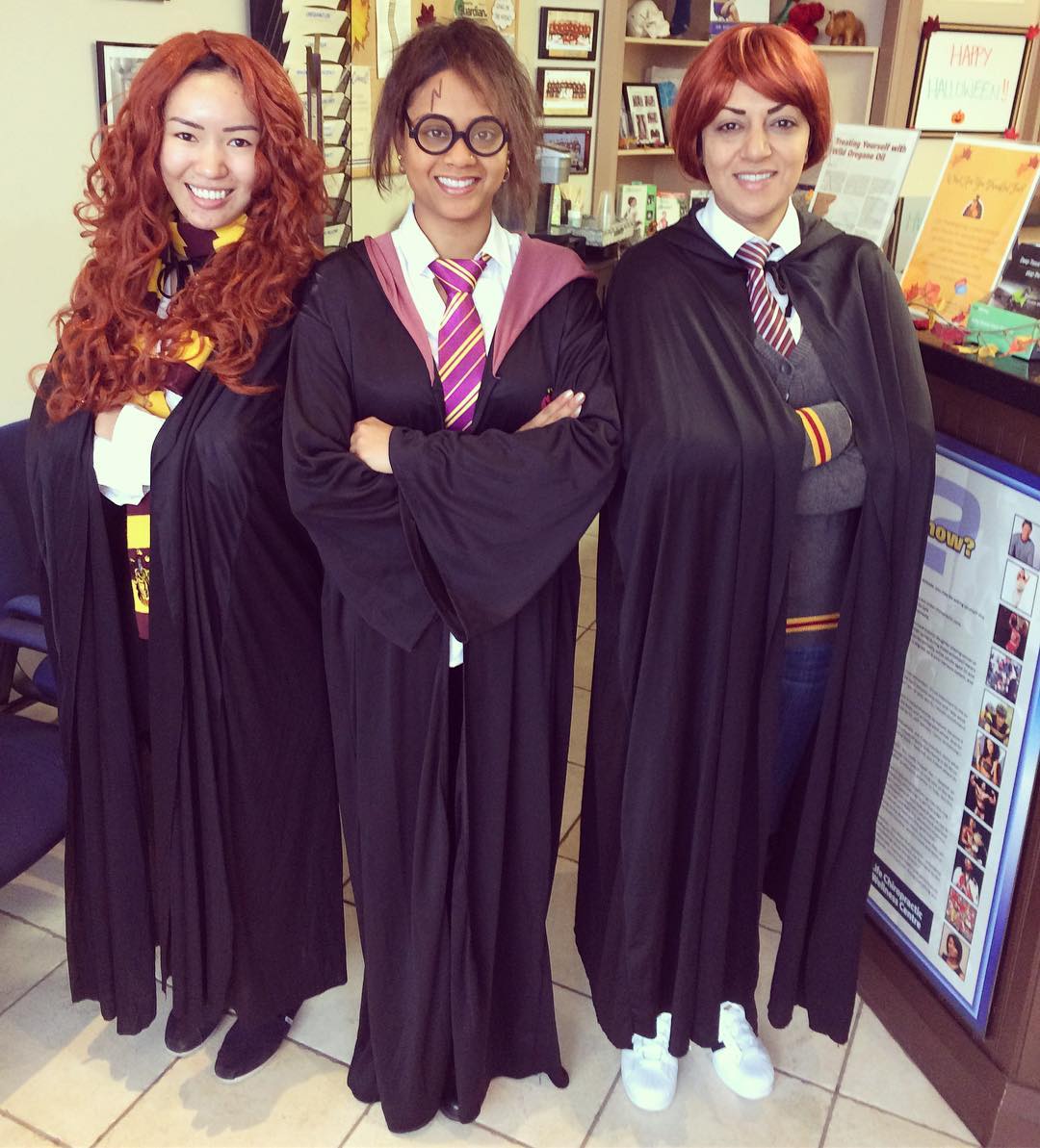 Trio Hogwarts Halloween Costumes