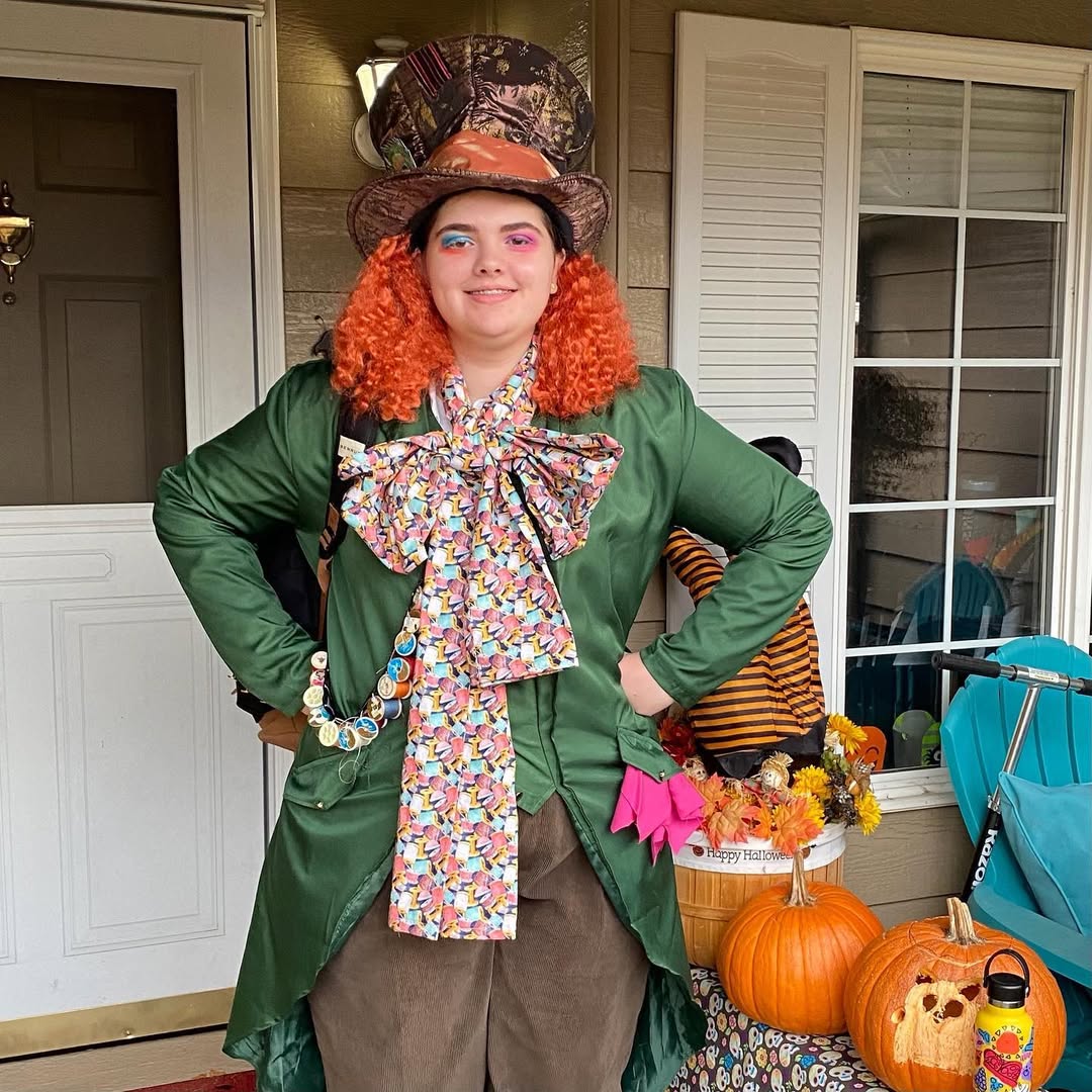 Whimsical Mad Hatter Halloween Costume