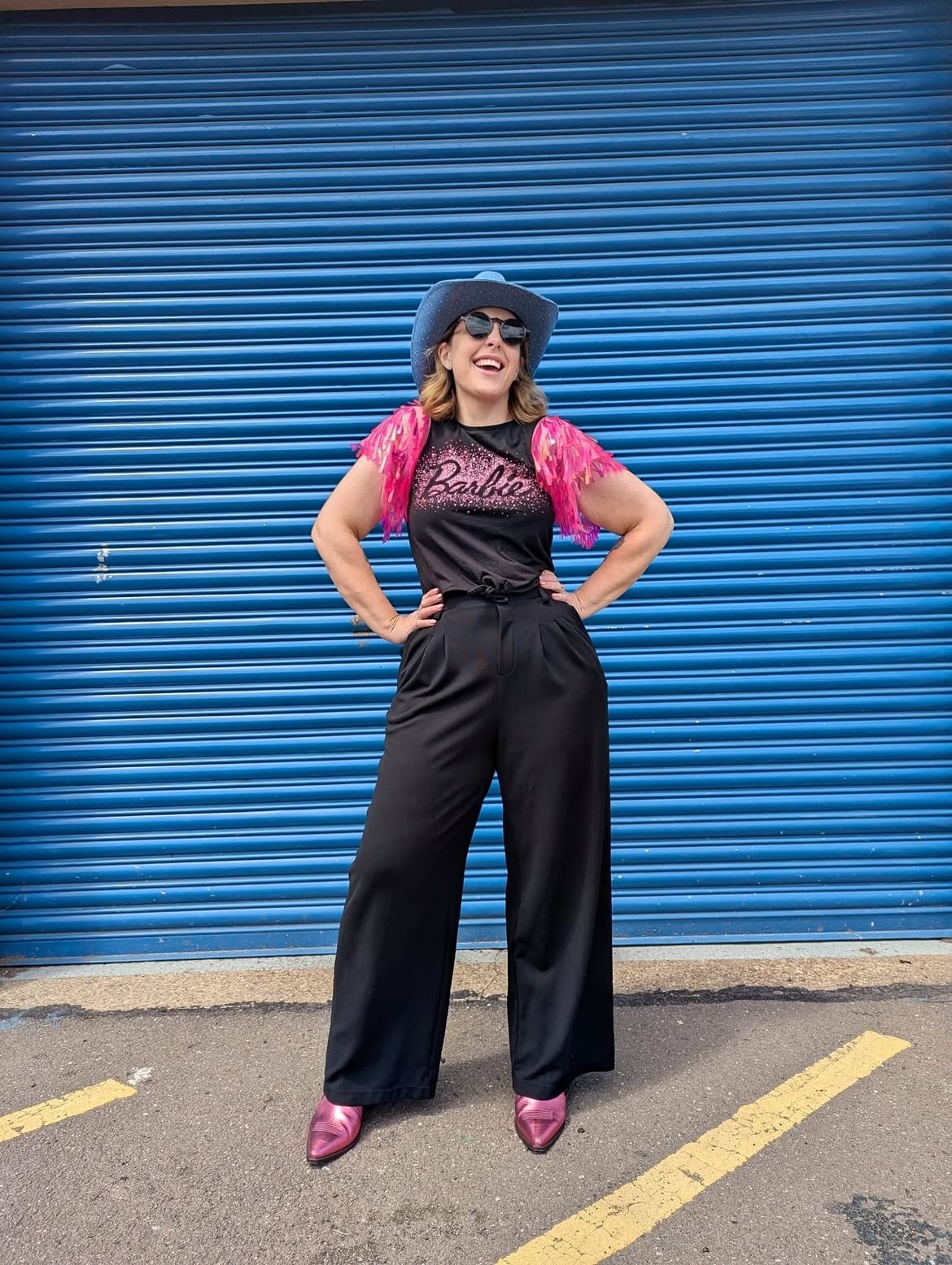 Barbiecore Festival Look with Pink Accents