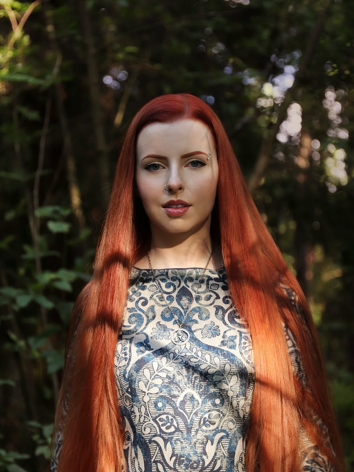 Crimson Siren Ultra Long Straight Hair
