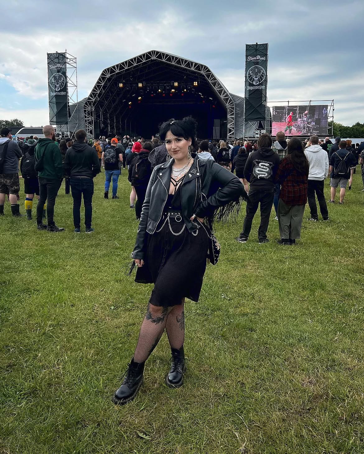 Edgy Festival Ready All Black Ensemble