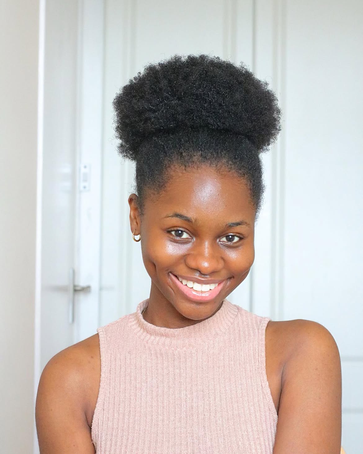 High Puff 4C Natural Hair
