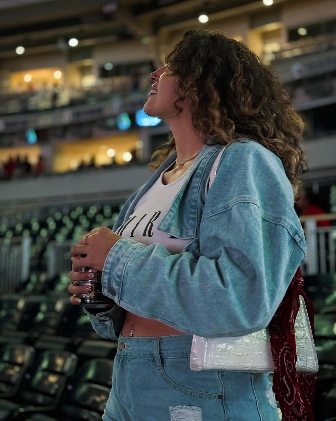 Light Wash Denim Jacket With Matching Jeans
