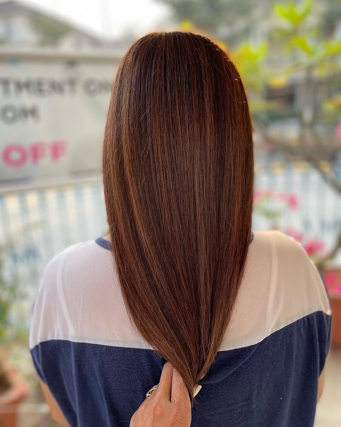 Rich Auburn Cinnamon With Subtle Highlights