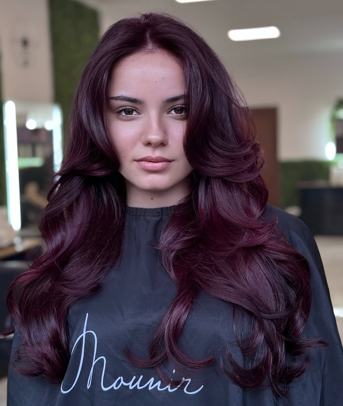 Rich Cherry Cola Layered Waves