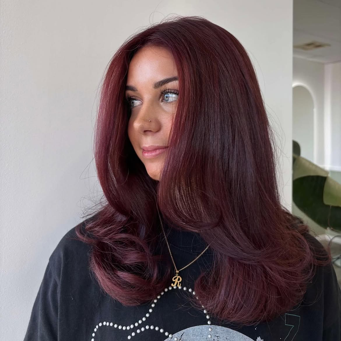 Rich Cherry Cola Layers With Subtle Deep Red