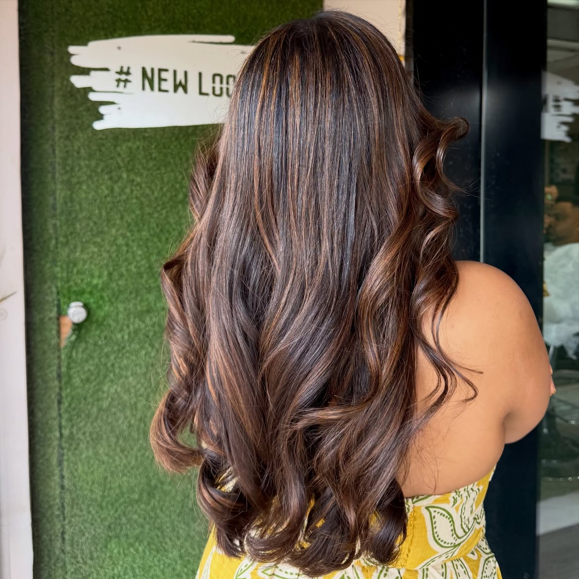 Rich Cinnamon Balayage Loose Waves