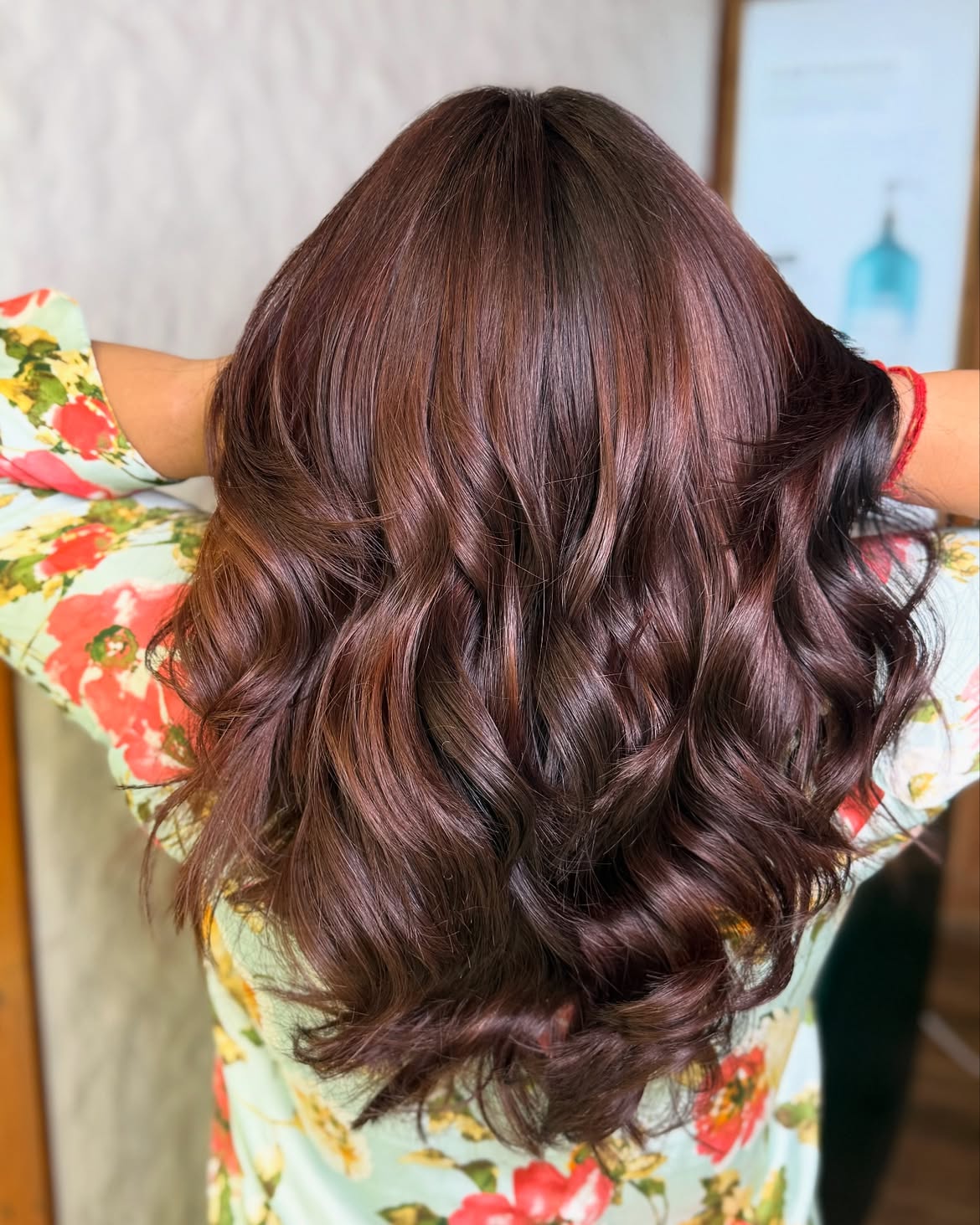 Rich Cinnamon Swirls With Deep Brunette Base