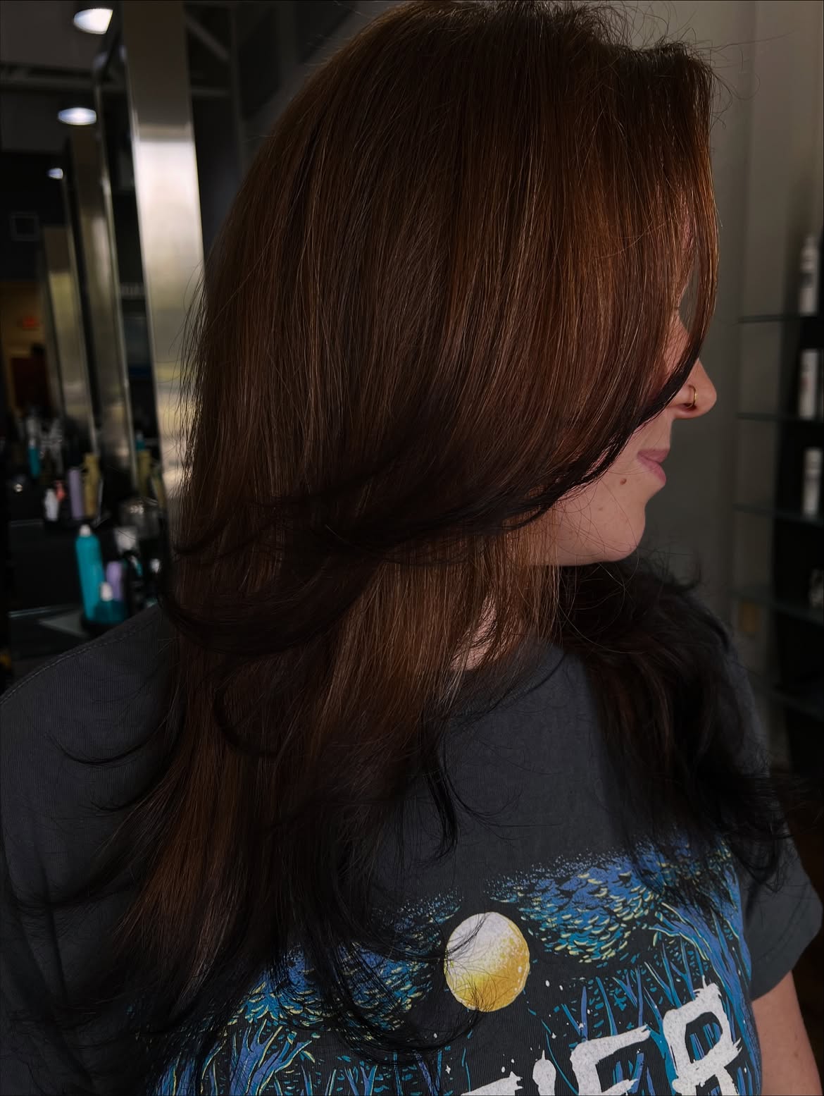 Rich Espresso Toffee Balayage Waves