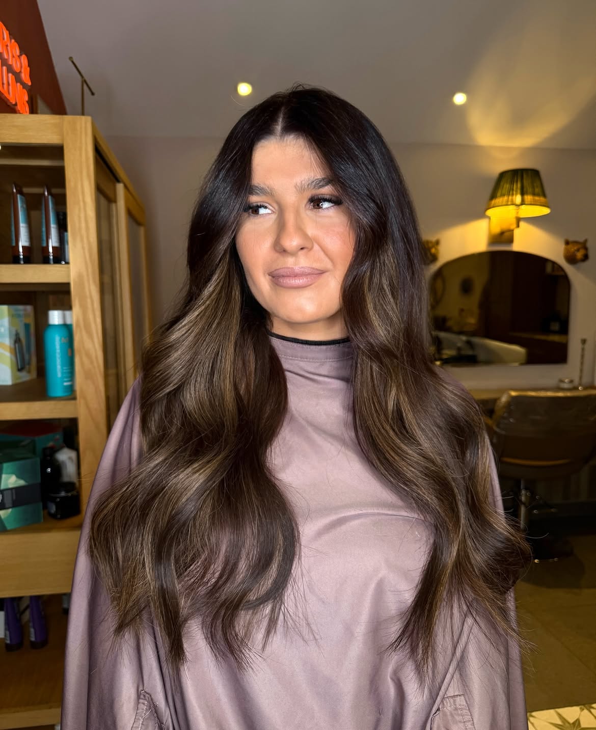 Rich Espresso With Subtle Toasted Balayage