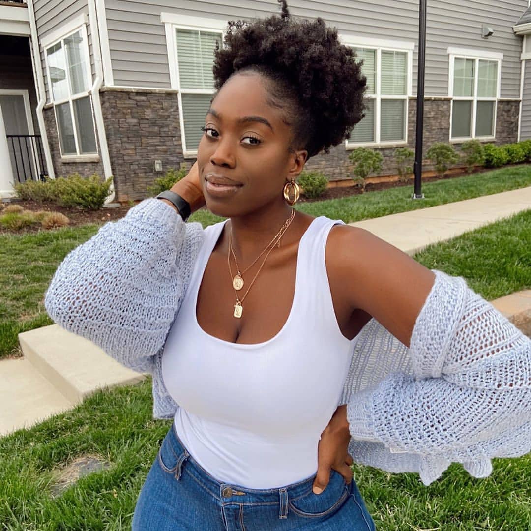 Sky High Puff With Defined Coils