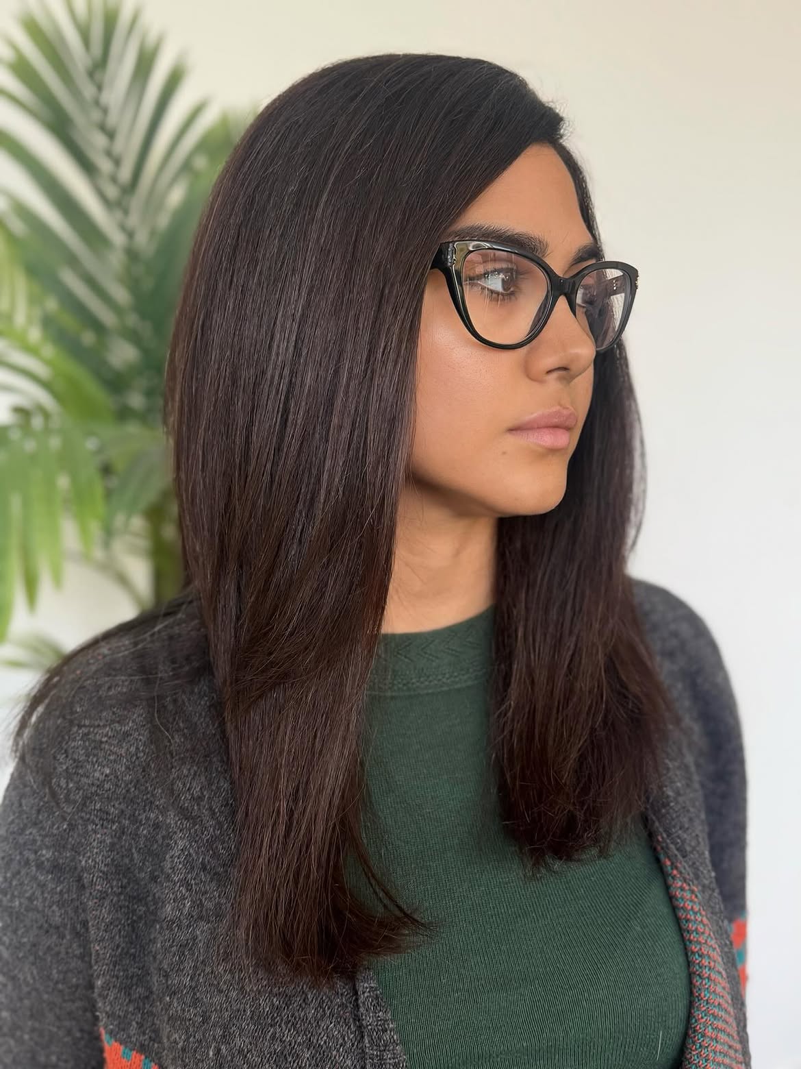 Sophisticated Espresso Cut With Subtle Layers