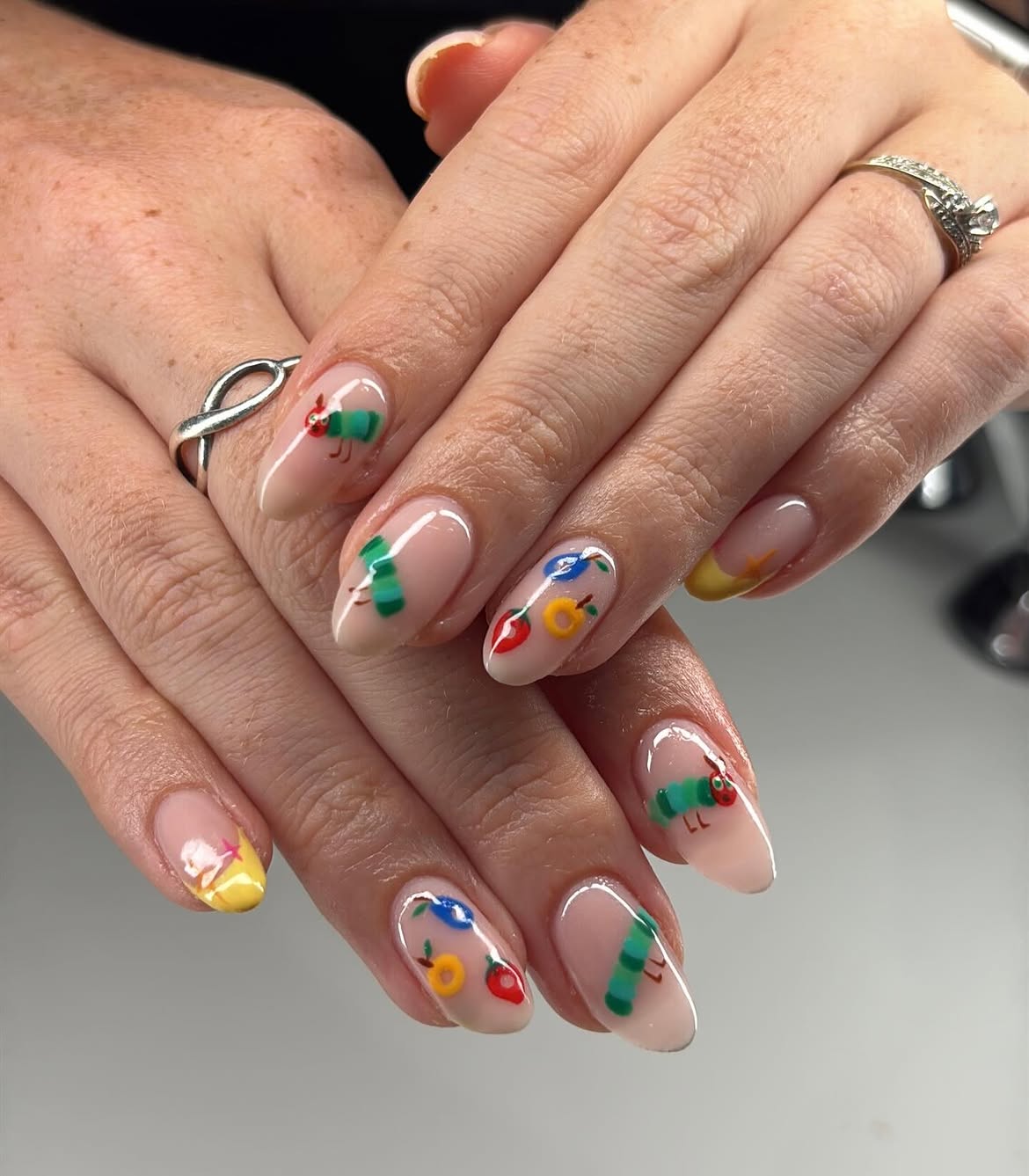 The Very Hungry Caterpillar French Tips