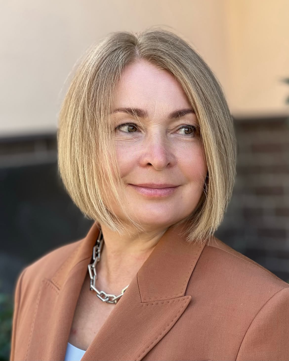 Blonde Bob With Face Framing Layers