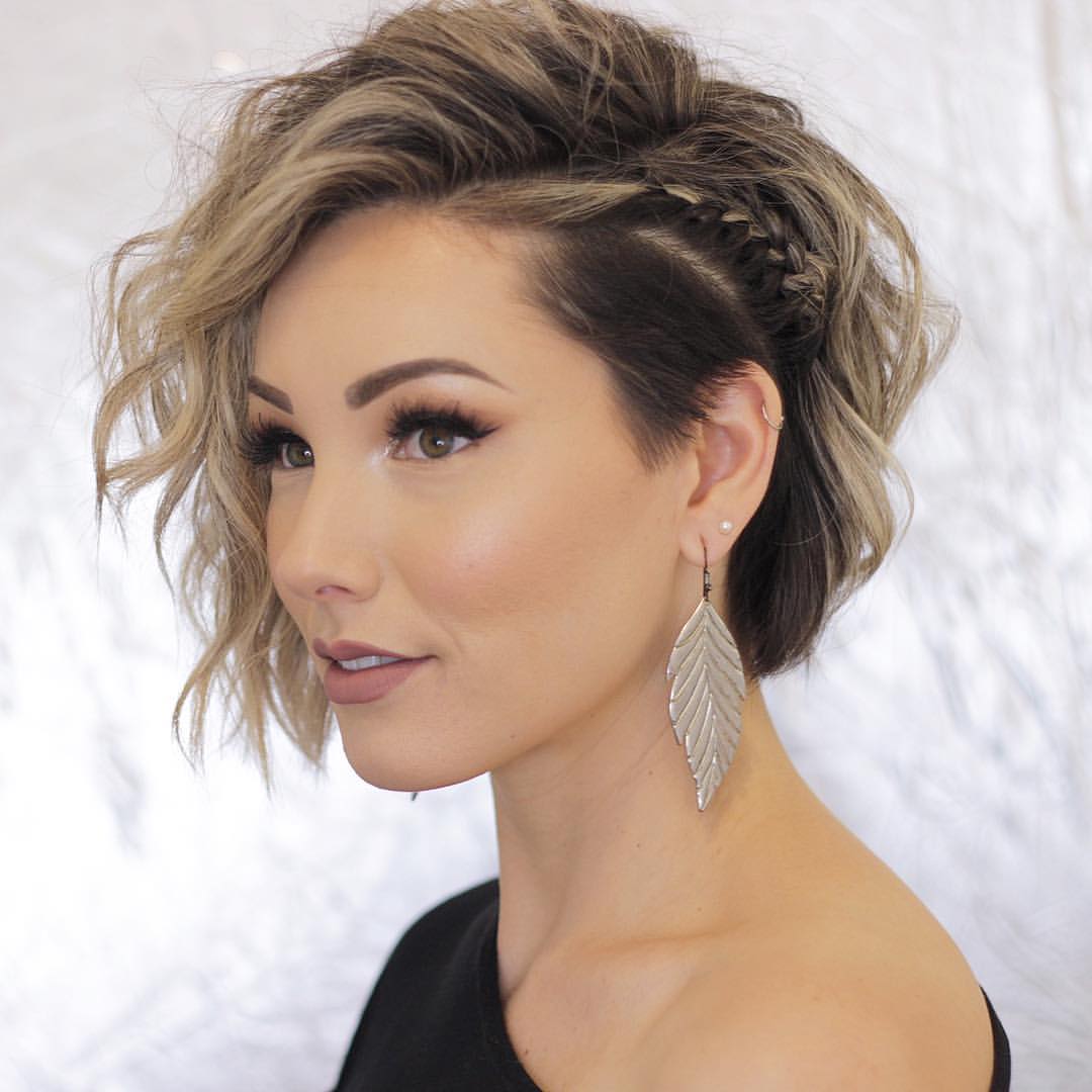 Braided Undercut with Beachy Waves