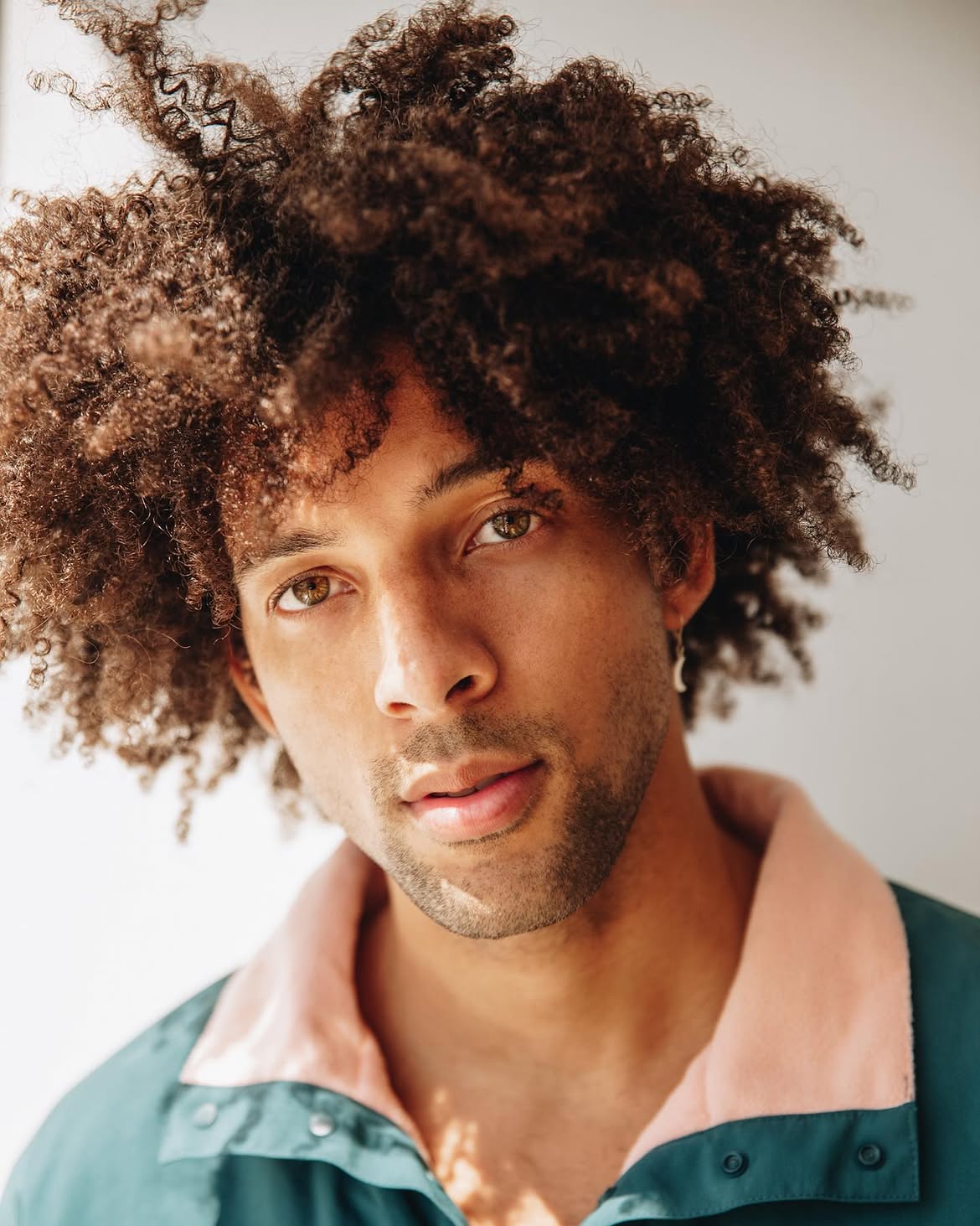 Defined Volume Curly Cut For Men