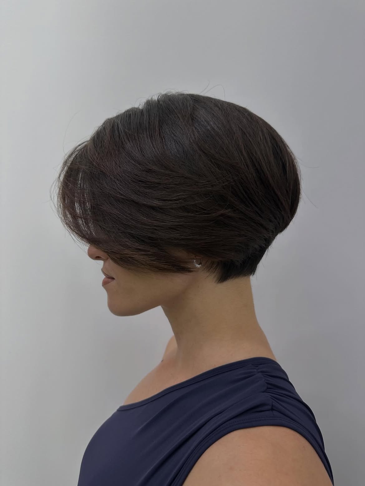 Edgy Layered Pixie Bob With Face Framing