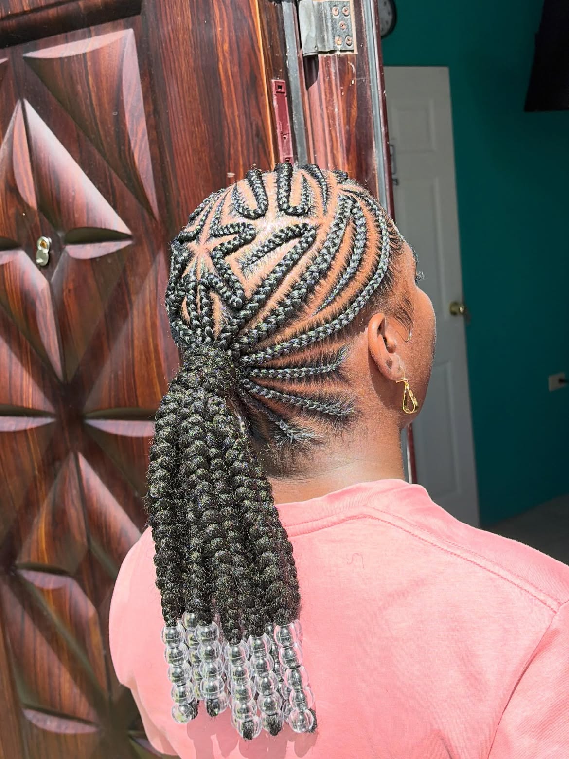 Intricate Braids with Translucent Beads