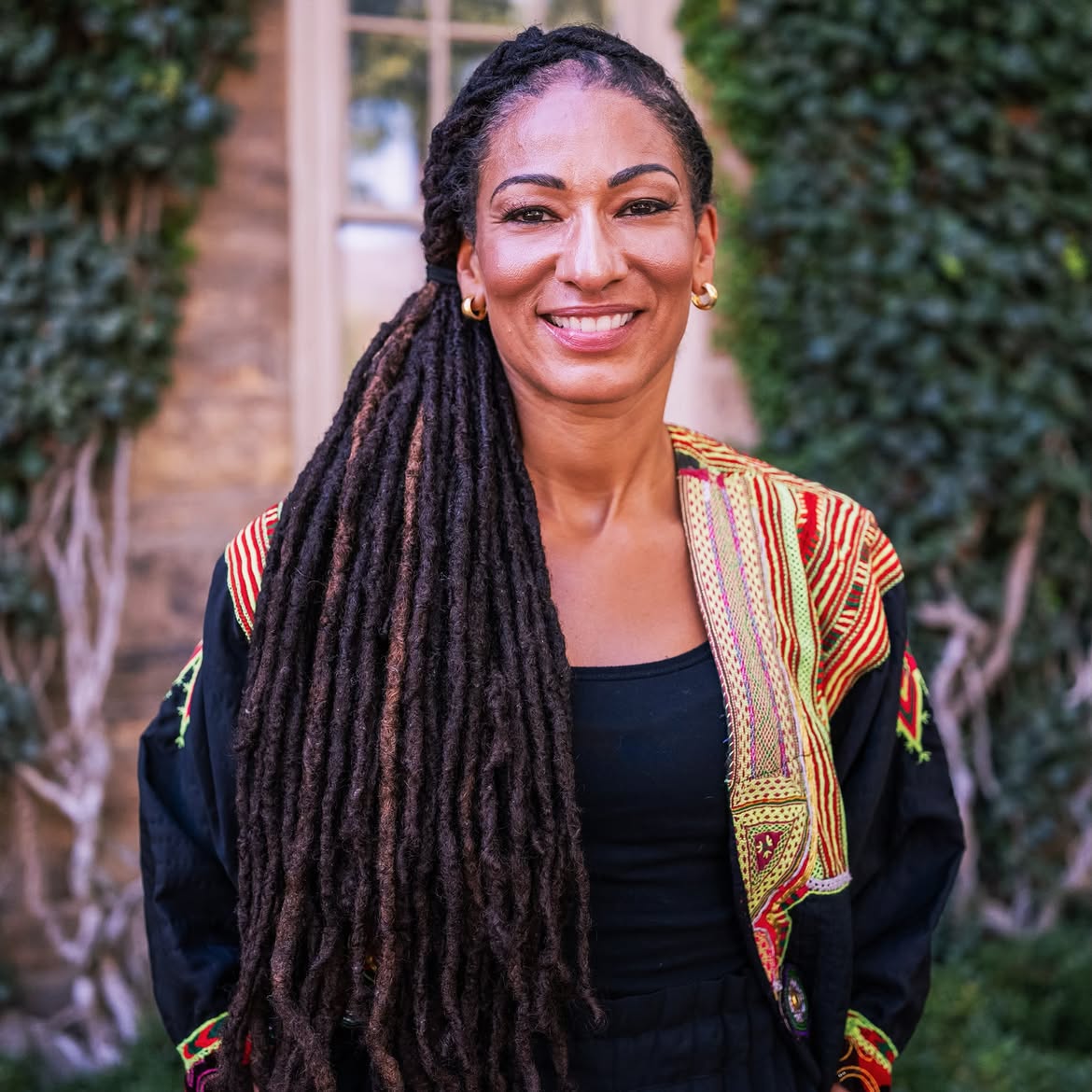 Long Ombre Dreadlocks With Subtle Auburn Highlights