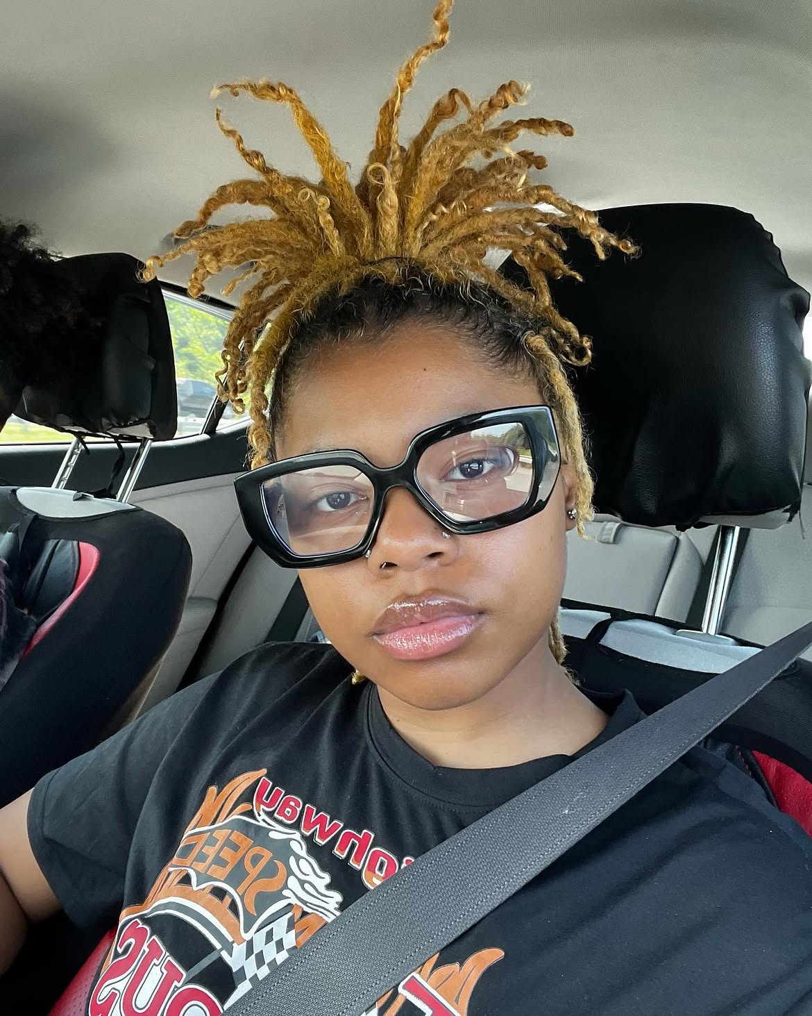 Radiant Golden Blonde Dreadlocks Updo