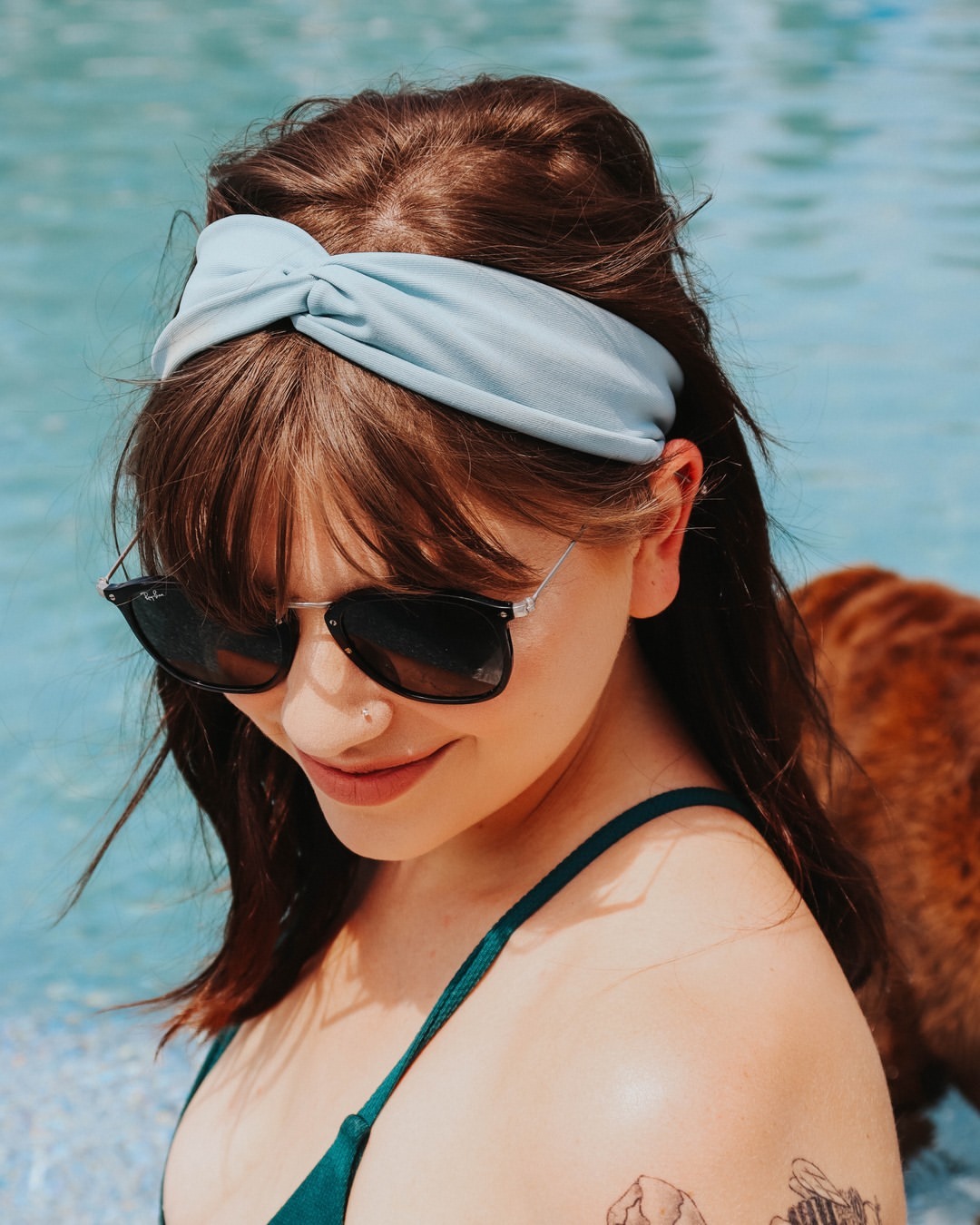 Soft Brown Layers With Effortless Twist Headband